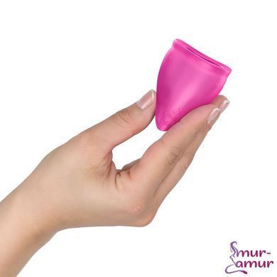 Менструальная чаша Fun Factory FUN CUP SIZE A Magenta, многоразовая, диаметр 4 см, объем 20 мл