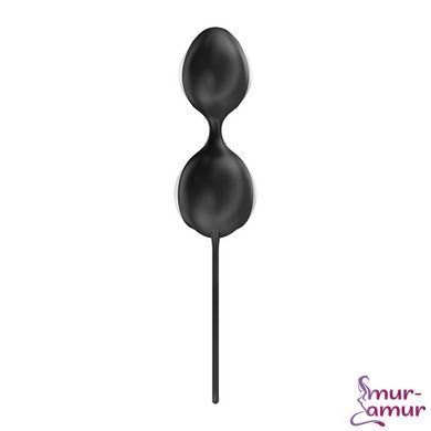 Вагинальные шарики Fun Factory SMARTBALLS DUO Black, 2 шт, диаметр 3,2 и 3,6 см