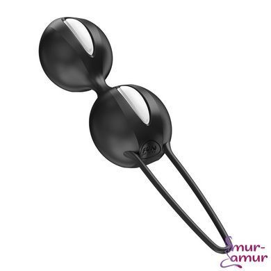 Вагинальные шарики Fun Factory SMARTBALLS DUO Black, 2 шт, диаметр 3,2 и 3,6 см