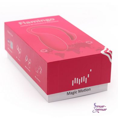 Смарт-виброяйцо Magic Motion Flamingo со стимулятором клитора, 3 вида упражнений Кегеля фото и описание