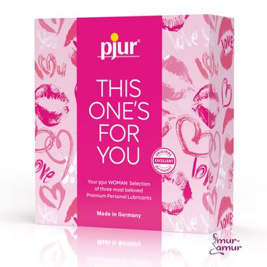 Набор смазок pjur Woman Selection - THIS ONE'S FOR YOU, 3 вида смазок серии Woman фото и описание