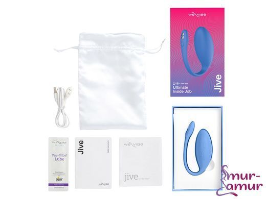 Смарт-віброяйце We-Vibe Jive Blue фото і опис