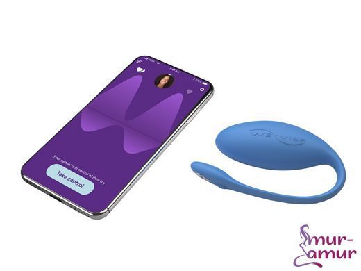 Смарт-віброяйце We-Vibe Jive Blue фото і опис