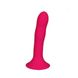 Дилдо з присоскою Adrien Lastic Hitsens 4 Pink, відмінно для страпона, діаметр 3,7 см, довжина 17,8 фото