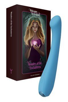 Вібратор для точки G FairyGasm MerryWand blue фото і опис