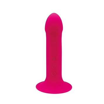 Дилдо с вибрацией Adrien Lastic Hitsens 2 Pink, отлично для страпона, макс диаметр 4см, длина 17,2см фото и описание