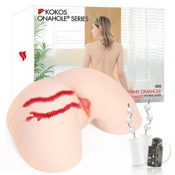 Мастурбатор Kokos 005 Jenny ONAHOLE Real Hips 2WayPlus с вибрацией и массажем