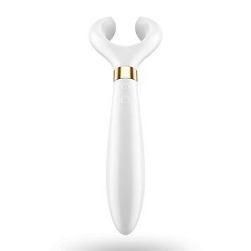 Вибратор для пар Satisfyer Endless Fun White, три мотора, многофункциональный фото і опис