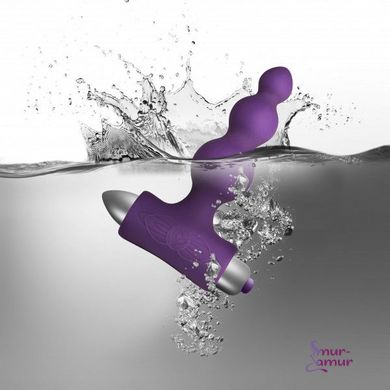 Анальний вібратор Rocks Off Petite Sensations – Bubbles Purple фото і опис