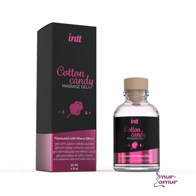 Масажний гель для інтимних зон Intt Cotton Candy (30 мл) розігріваючий фото і опис