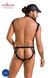 Комплект эротического мужского белья Passion 038 John S/M Black, боди, кепка фото