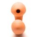Вакуумный вибратор Kistoy Tina Mini Orange, вагинально-клиторальный фото