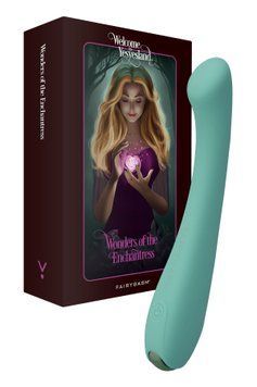 Вібратор для точки G FairyGasm MerryWand green фото і опис