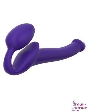 Безремінний страпон Strap-On-Me Violet S, повністю регульований, діаметр 2,7 см фото і опис