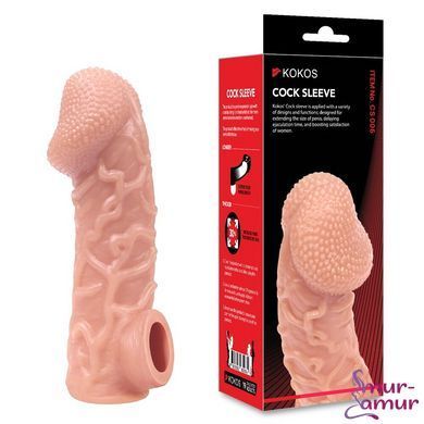 Насадка на член Kokos Cock Sleeve CS 006 L