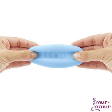 Мастурбатор-яйцо Wooomy Wigggler Mini Masturbator, очень нежный, пробник лубриканта Amorean 1 мл фото и описание