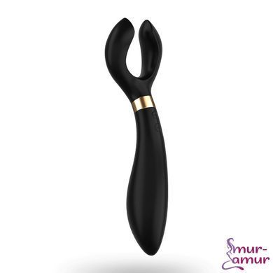 Вибратор для пар Satisfyer Endless Fun Black, 3 независимых мотора, многофункциональный фото и описание