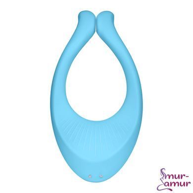 Вибратор для пар Satisfyer Endless Love Blue, 3 независимых мотора, многофункциональный фото и описание