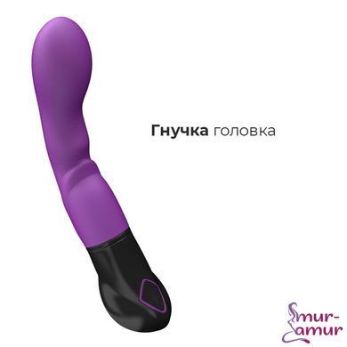 Вибратор Adrien Lastic Nyx, стимуляция точки G и входа во влагалище фото и описание