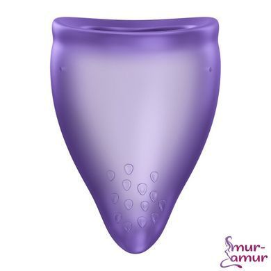Менструальная чаша Fun Factory FUN CUP SIZE A Black Currant, многоразовая, диаметр 4 см, объем 20 мл