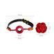 Розкішний кляп у вигляді троянди Zalo - Rose Ball Gag, подвійне використання фото