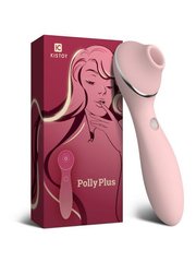 Вакуумный вибратор KisToy Polly Plus Pink фото и описание