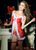 Новогодний эротический костюм "Красотка Синди" S/M, сорочка-пеньюарчик, трусики, чулочки фото и описание
