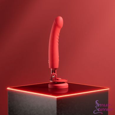 Смарт-мини секс-машина Lovense Mission 2 Vibrating suction cup dildo, 6500 вибраций/мин, Touch Sense