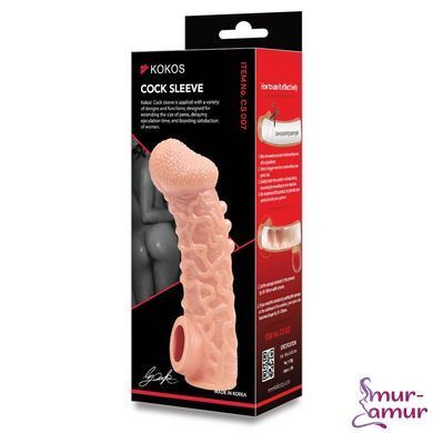 Насадка на член Kokos Cock Sleeve CS 007 M