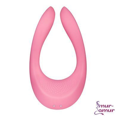 Вибратор для пар Satisfyer Endless Joy Pink, 3 независимых мотора, многофункциональный фото и описание
