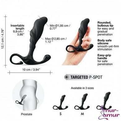 Ручной эргономичный массажер простаты Dorcel Expert P size L фото и описание