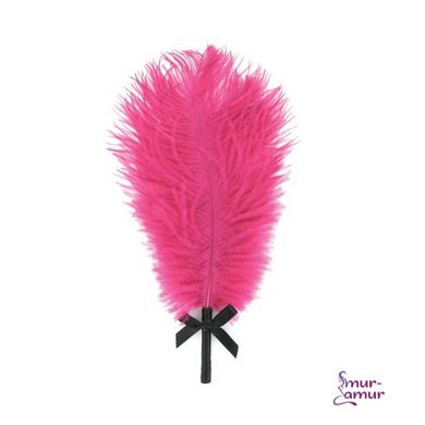 Романтический набор Rianne S: Kit d'Amour: вибропуля, перышко, маска, чехол-косметичка Black/Pink фото и описание