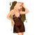 Мини-платье с кружевным лифом и стрингами Penthouse - Bedtime Story Black M/L фото и описание