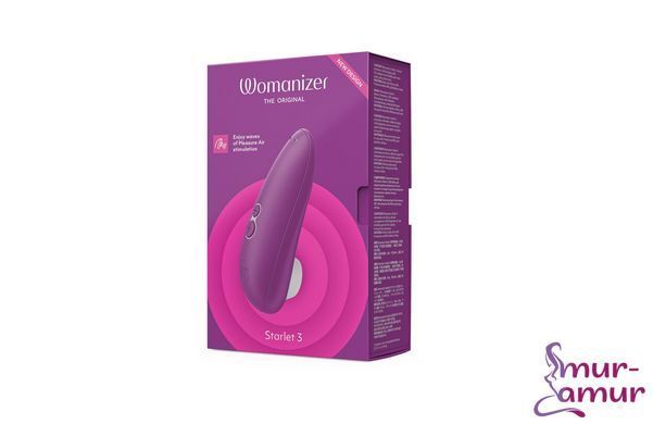 Вакуумный клиторальный стимулятор Womanizer Starlet 3 VIOLET фото и описание