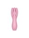 Кліторальний вібратор Satisfyer Threesome 3 Pink з трьома пальчиками фото
