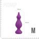 Анальна пробка Adrien Lastic Amuse Medium Purple (M) з двома переходами, макс. діаметр 3,6 см фото