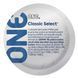 Презерватив ONE Classic Select Contest Collection, 1 шт, гладенький, зі змазкою, дизайнерське паковання
