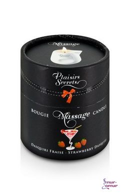 Массажная свеча Plaisirs Secrets Strawberry Daiquiri (80 мл) фото и описание