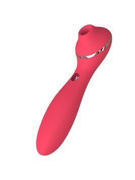 Вакуумный вибратор KISTOY Polly Plus Red фото и описание