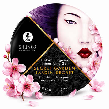 Пробник стимулирующего геля для клитора Shunga Secret Garden (3 мл) фото и описание