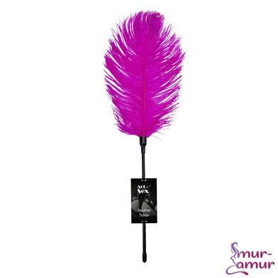 Лоскітка зі страусиним пером Art of Sex &ndash; Feather Tickler, темно-рожева фото і опис