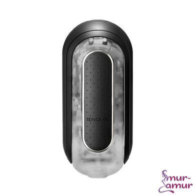 Мастурбатор Tenga Flip Zero Black, изменяемая интенсивность стимуляции, раскладной фото и описание