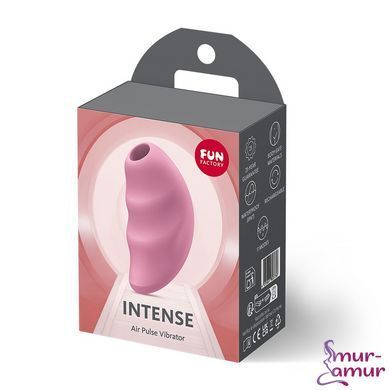 Вакуумный стимулятор Fun Factory Intense Rose, 11 режимов работы, перезаряжаемый фото и описание