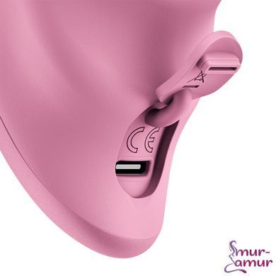 Вакуумный стимулятор Fun Factory Intense Rose, 11 режимов работы, перезаряжаемый фото и описание