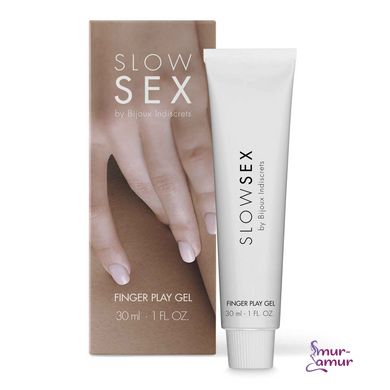 Гель-змазка для мастурбації Bijoux Indiscrets Slow Sex Finger play gel фото і опис