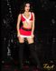 Новорічний еротичний костюм "Сексі Санта" M, спідниця, топ фото
