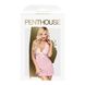 Сорочка с воротником халтером и стрингами Penthouse - Sweet&Spicy Rose L/XL фото