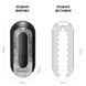Мастурбатор Tenga Flip Zero Black, изменяемая интенсивность стимуляции, раскладной фото