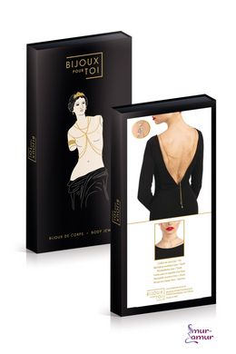 Кольє на спину Bijoux Pour Toi - Lise Gold фото і опис