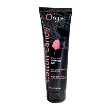 Лубрикант на водной основе Orgie Lube Tube Cotton Candy, 100 мл, со вкусом и ароматом сладкой ваты фото и описание